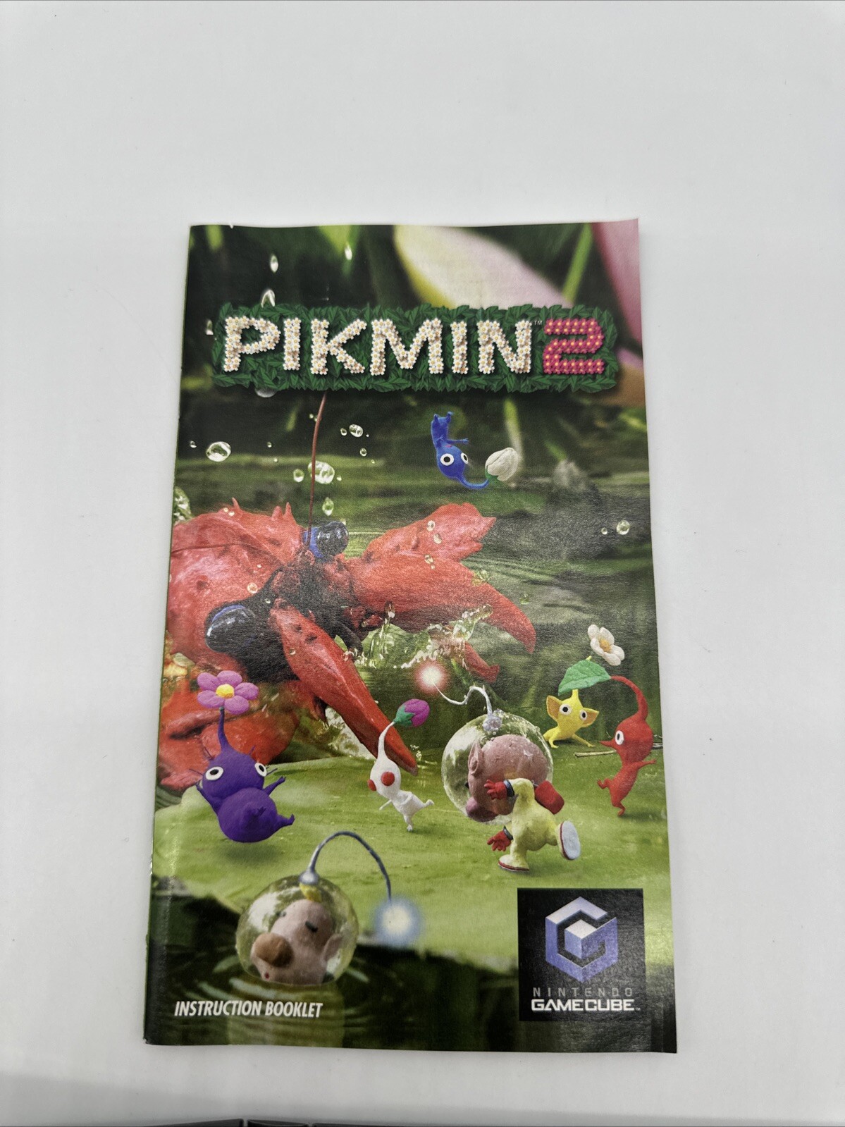 Pikmin 2 (Nintendo GameCube, 2004) With Manual – Tested – Black Label
