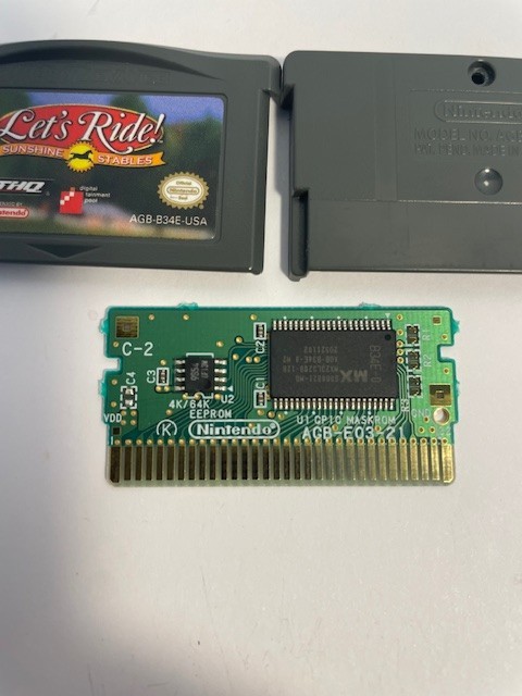 Let’s Ride Sunshine Stables (GameBoy Advance GBA) Tested Cleaned Working