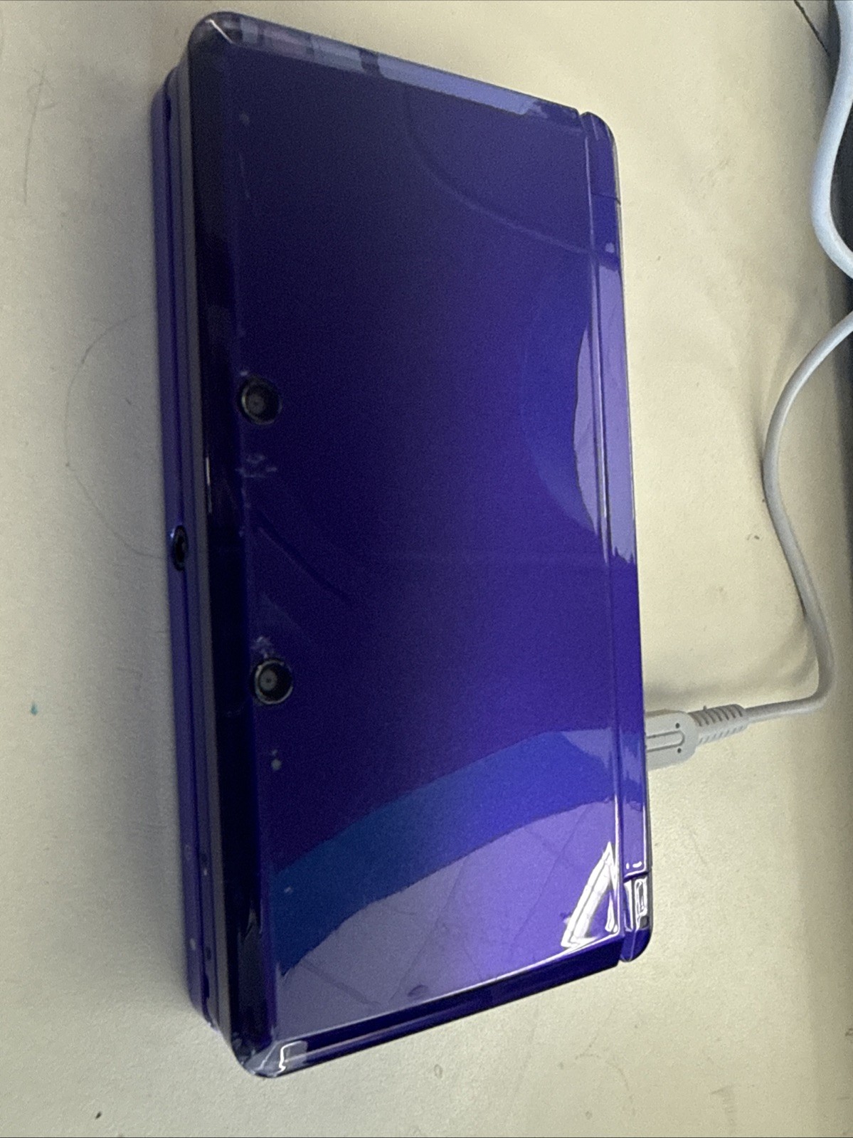 Nintendo 3DS Midnight Purple Portable Gaming Console W/ 13 Games