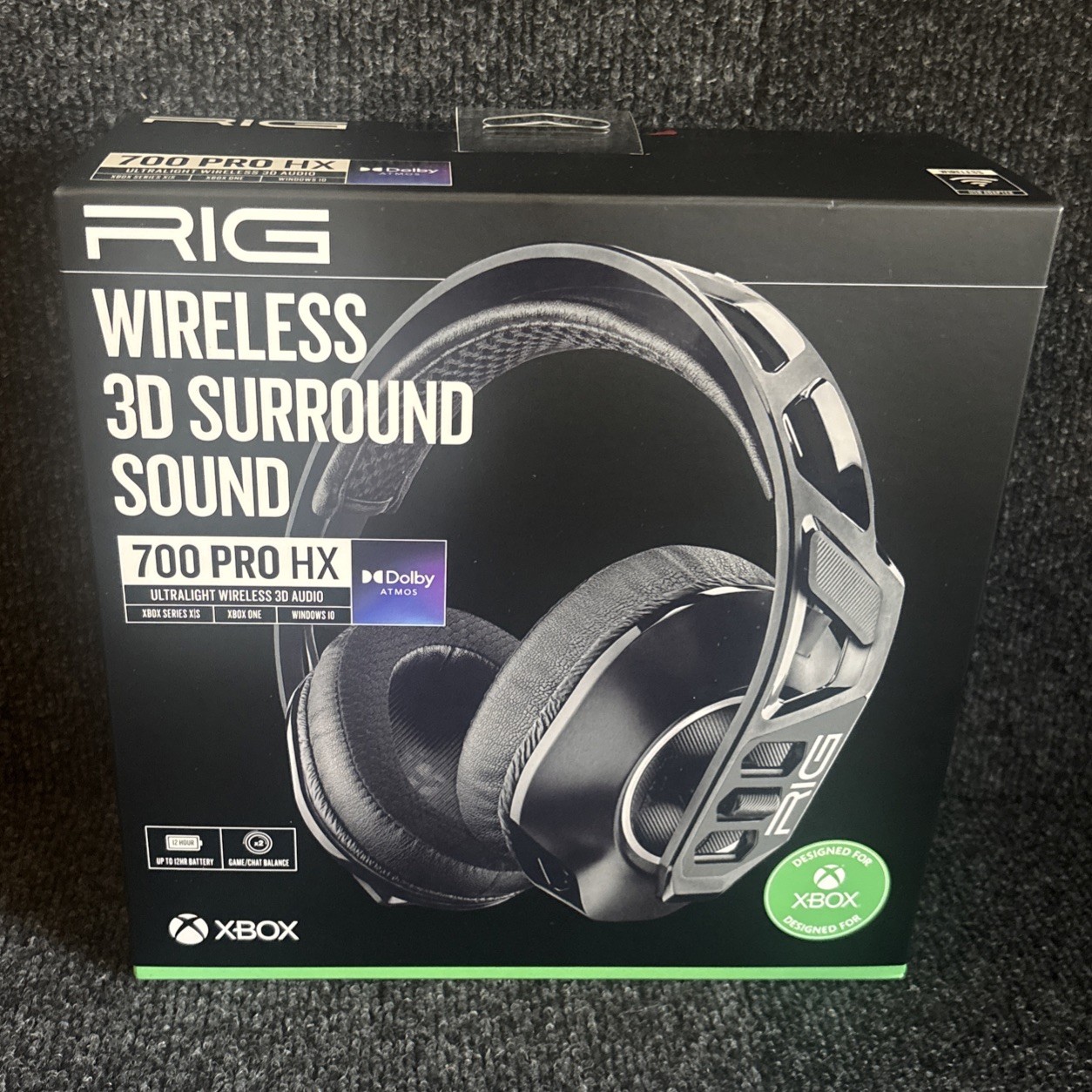 Rig 700 Pro HX Wireless 3D Dolby Surround Sound Headphones New & Sealed