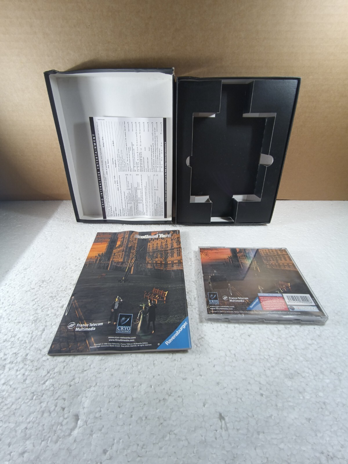 Scotland Yard PC Big Box, NEW! CIB, RARE – Vintage – RETRO!