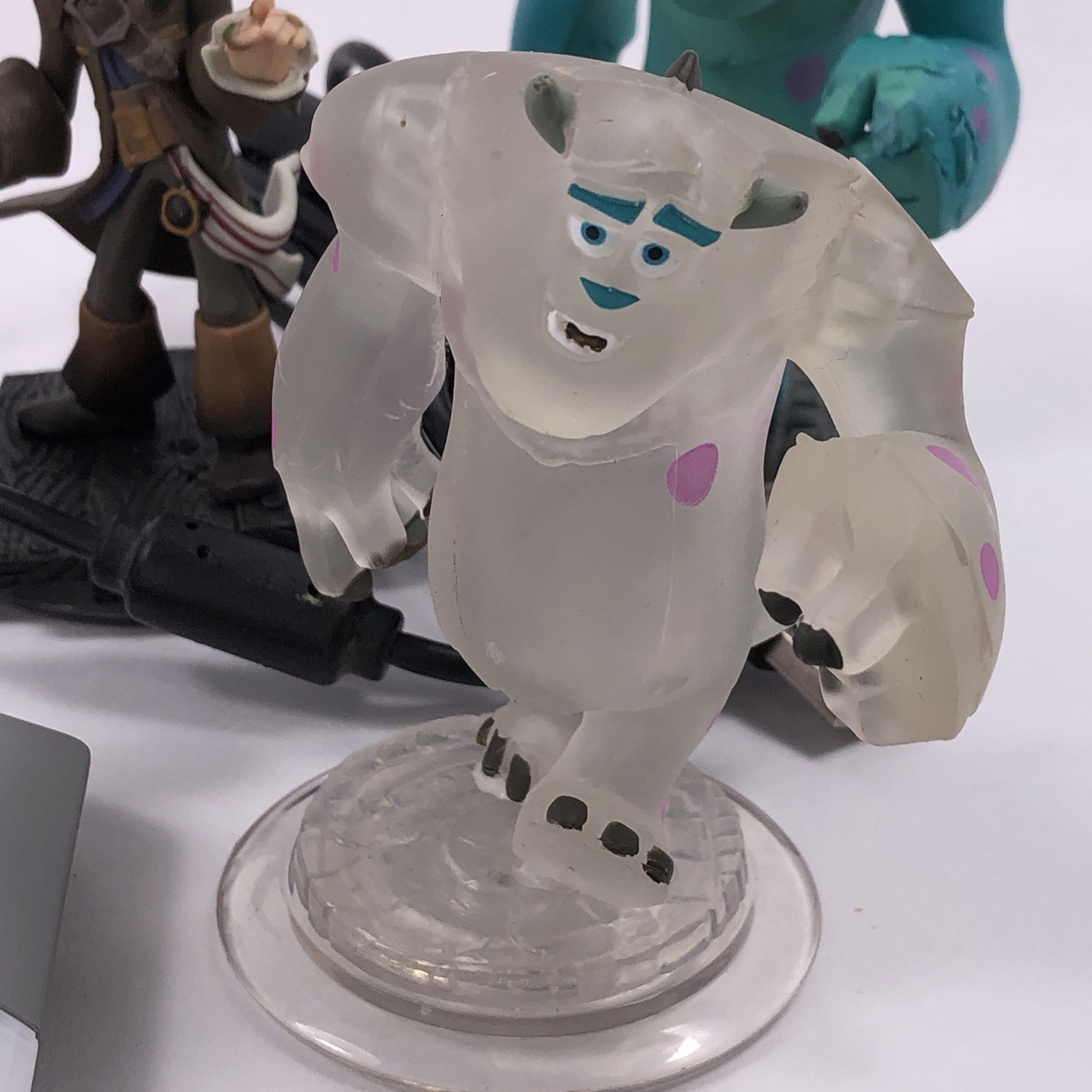 Disney Infinity Portal Base Pad For Xbox 360 INF# 8032385 W/ 9 figures-READ