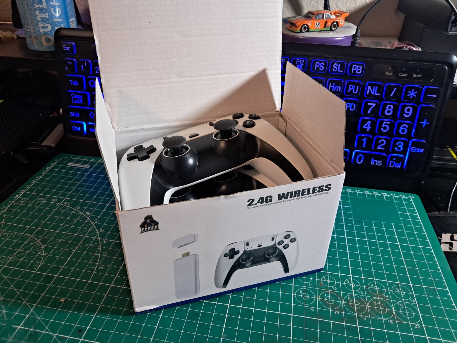 Gamer 2.4 Double Controller NEW Open Box 3000 Games