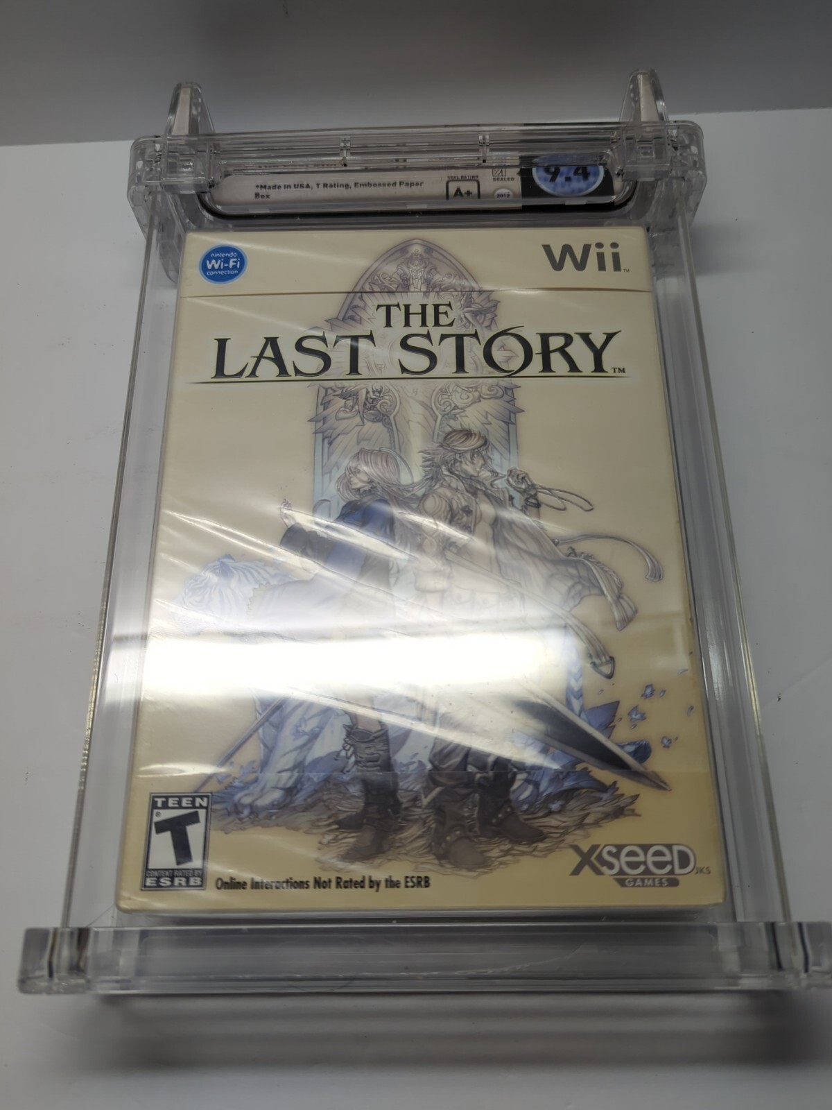 Nintendo Wii The Last Story Limited Edition New Sealed Graded WATA RARE CD GRADE