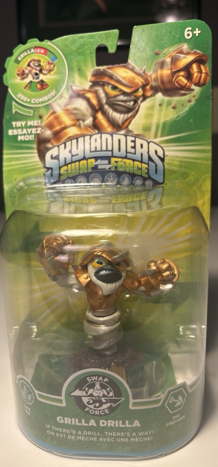 NIB Skylanders Swap-Force Grilla Drilla
