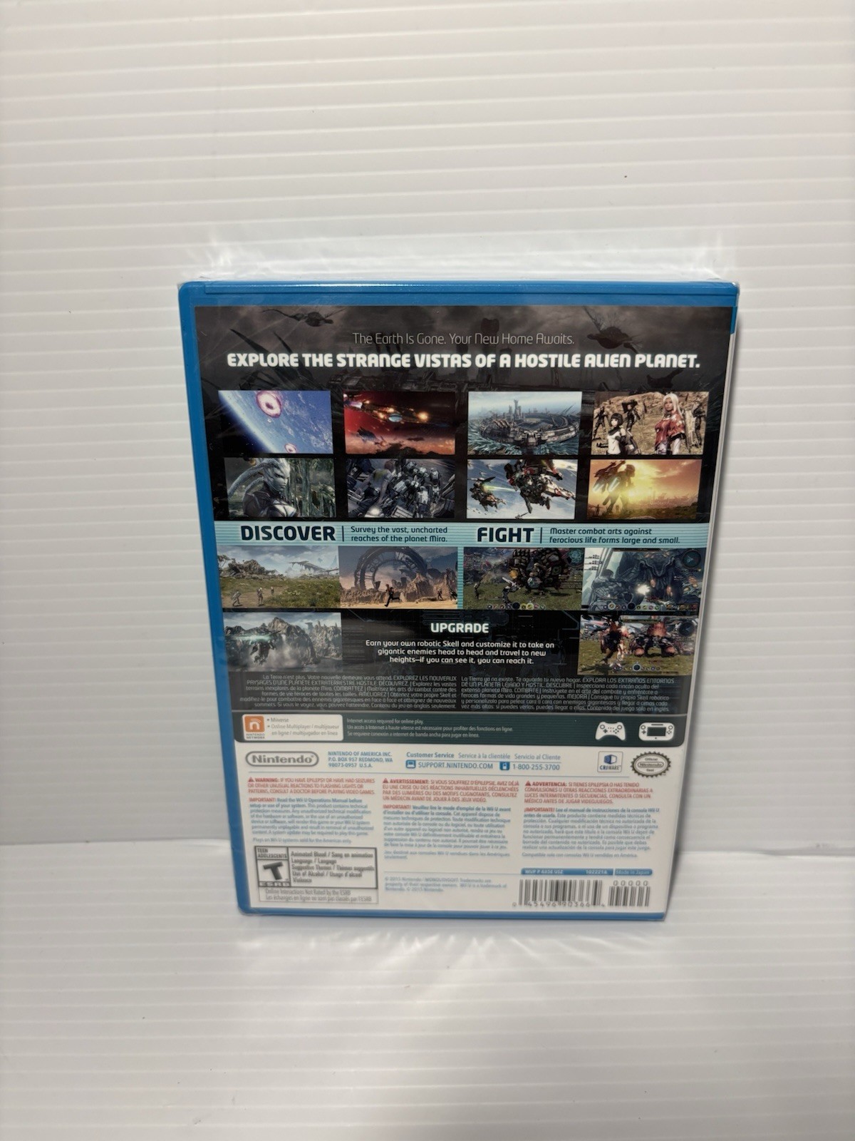 Brand New – Xenoblade Chronicles X (Nintendo Wii U, 2015) Factory Sealed
