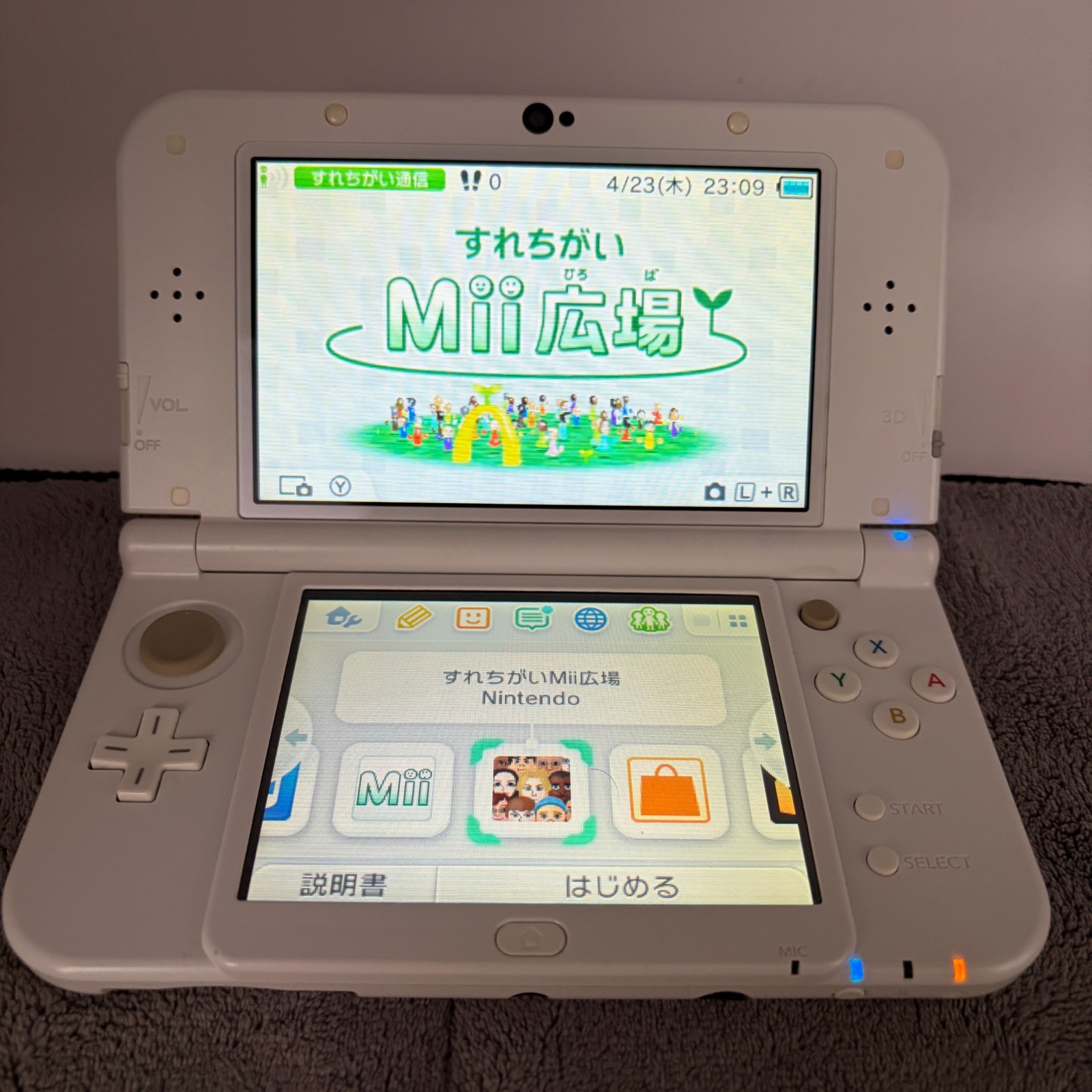 【Excellent5】Dual IPS NEW Nintendo – white rare 3DS LL XL Gmae Console From Japan