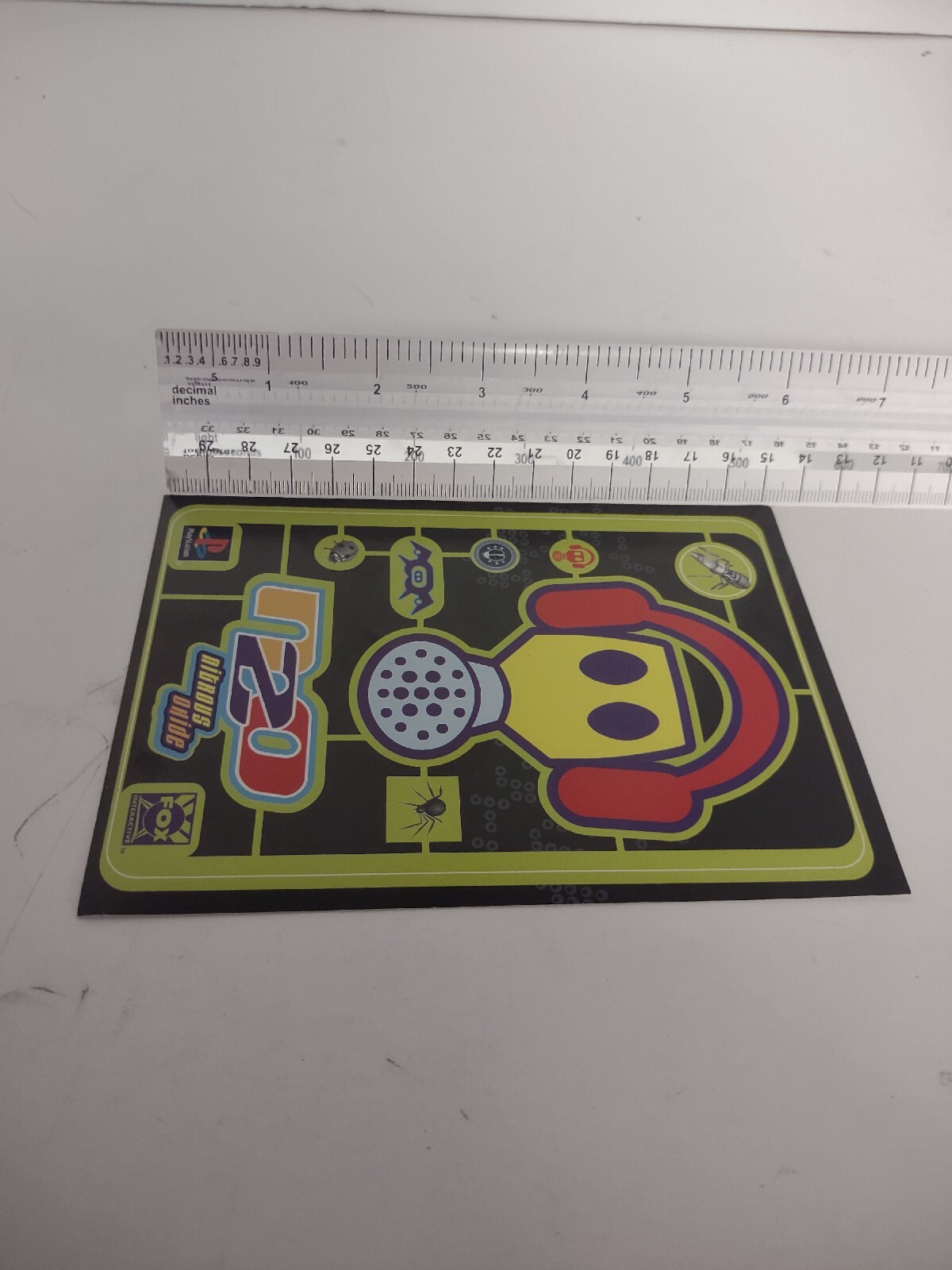 n2o Nitrous Oxide, Crystal Method, Playstation, Rare Promo Postcard 1998