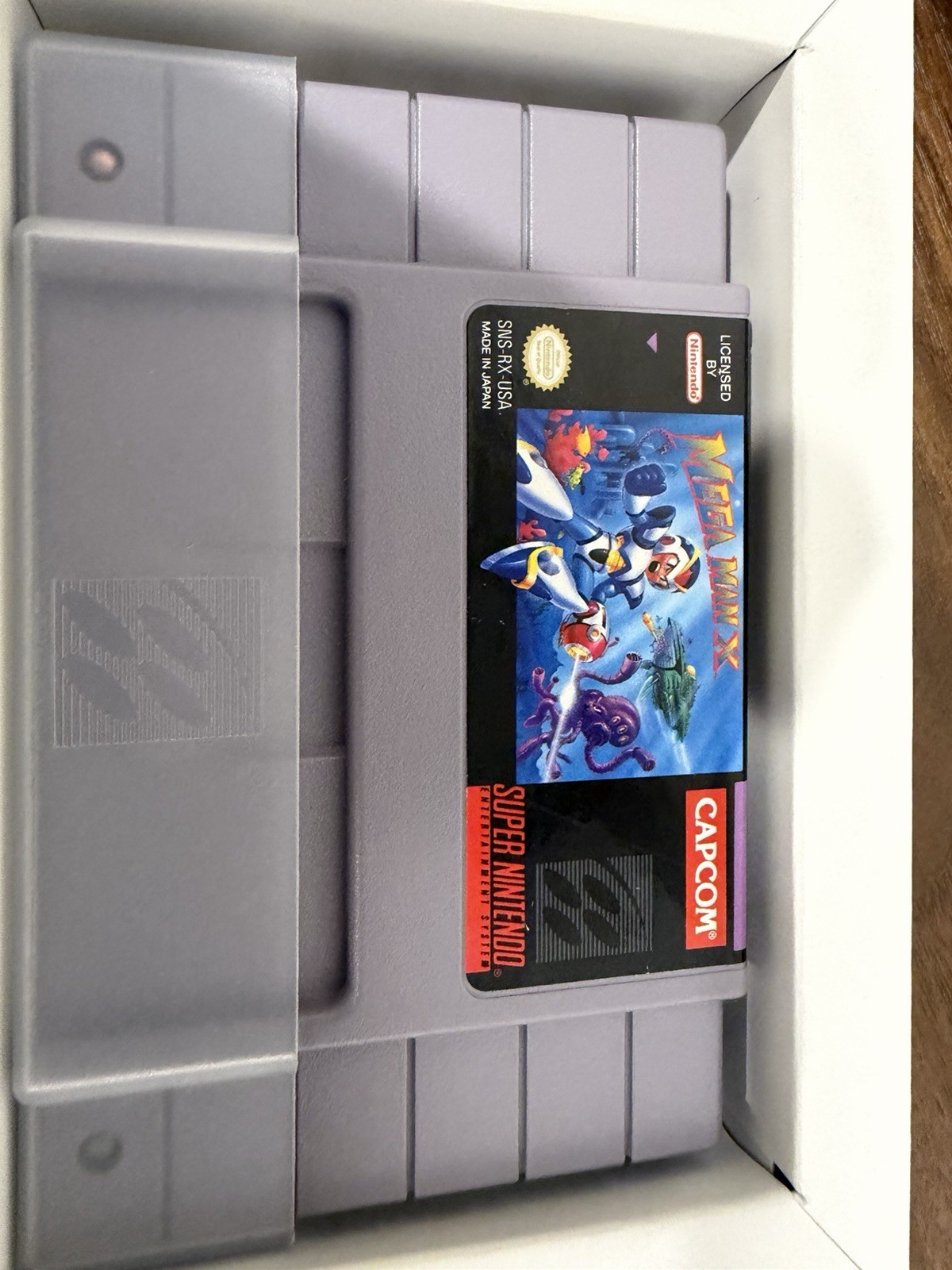 Mega Man X (Super Nintendo SNES, 1994) Complete CIB Manual Clean Tested