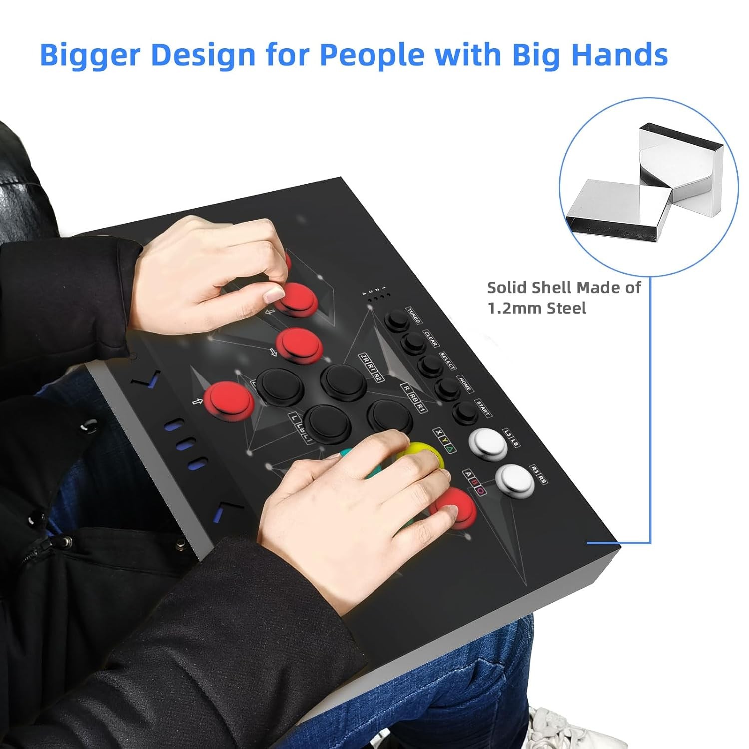 Arcade Stick Joystick Games Controler for Switch NEOGEO Mini Android PC P3