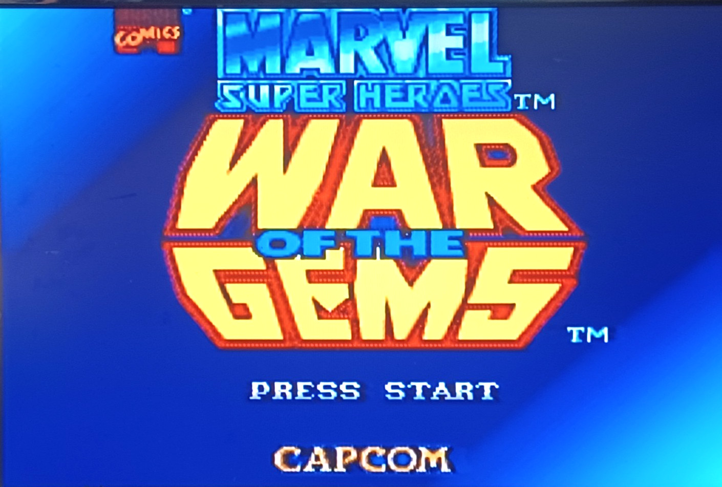 Marvel Super Heroes In: War of The Gems (Super Nintendo, SNES, 1996) AUTHENTIC