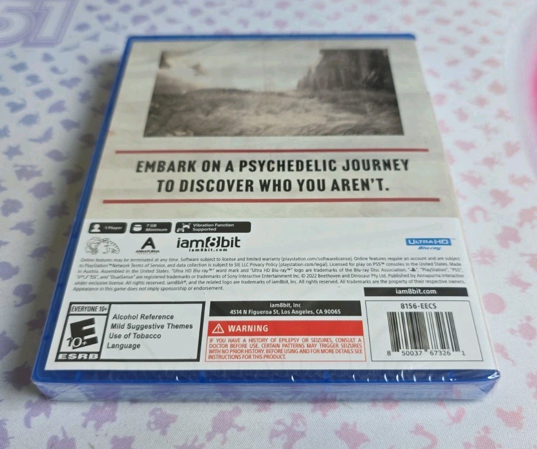 The Artful Escape (PS5) – RARE & Sold Out iam8bit Exclusive Edition with Extras!