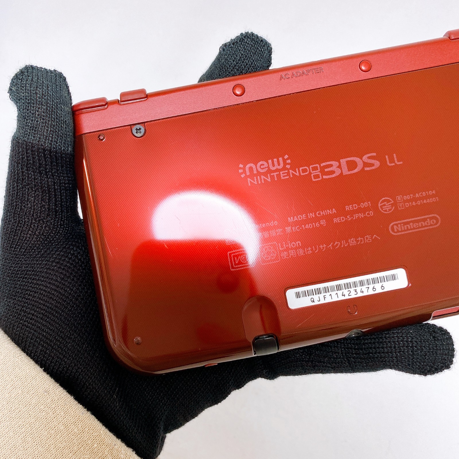 【Near Mint】【Dual IPS】New Nintendo 3DS XL LL Metallic Red Japan Tested Working