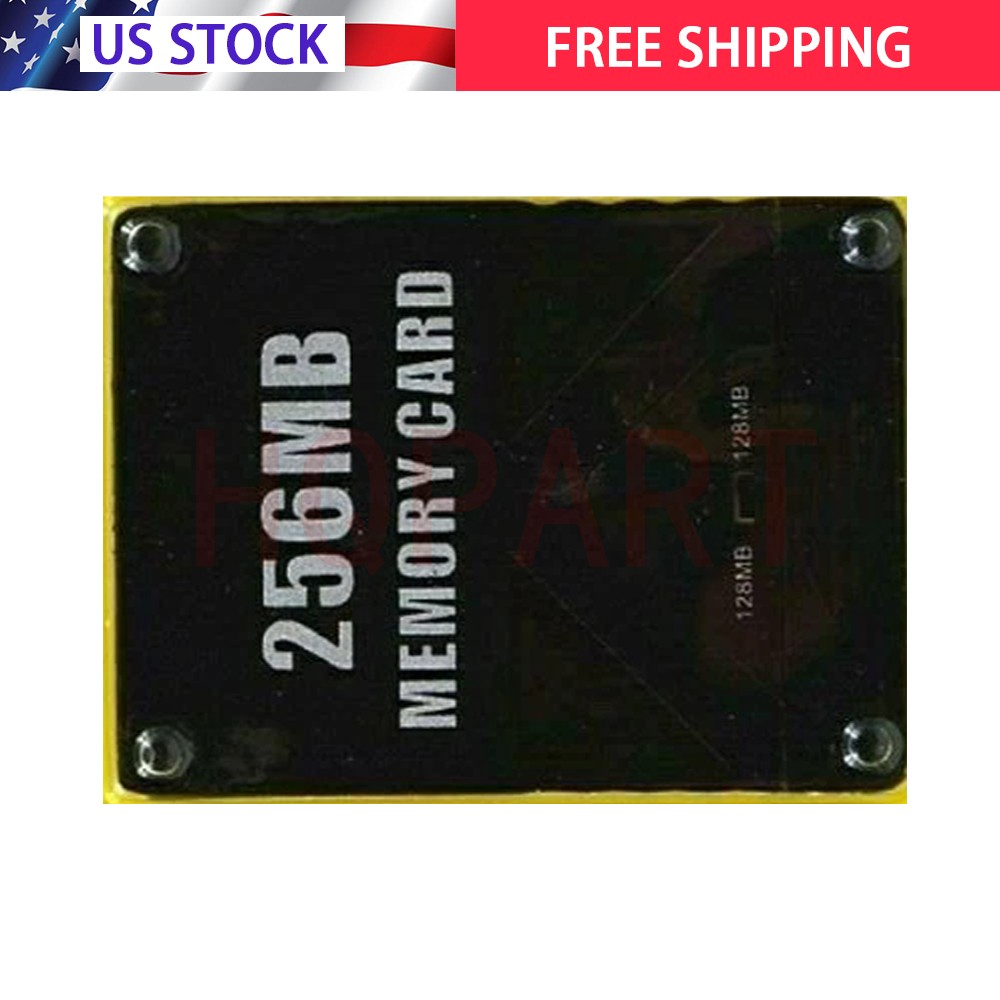 1Pc 256MB Megabyte Memory Card For Sony PlayStation 2 PS2 Slim Game Console