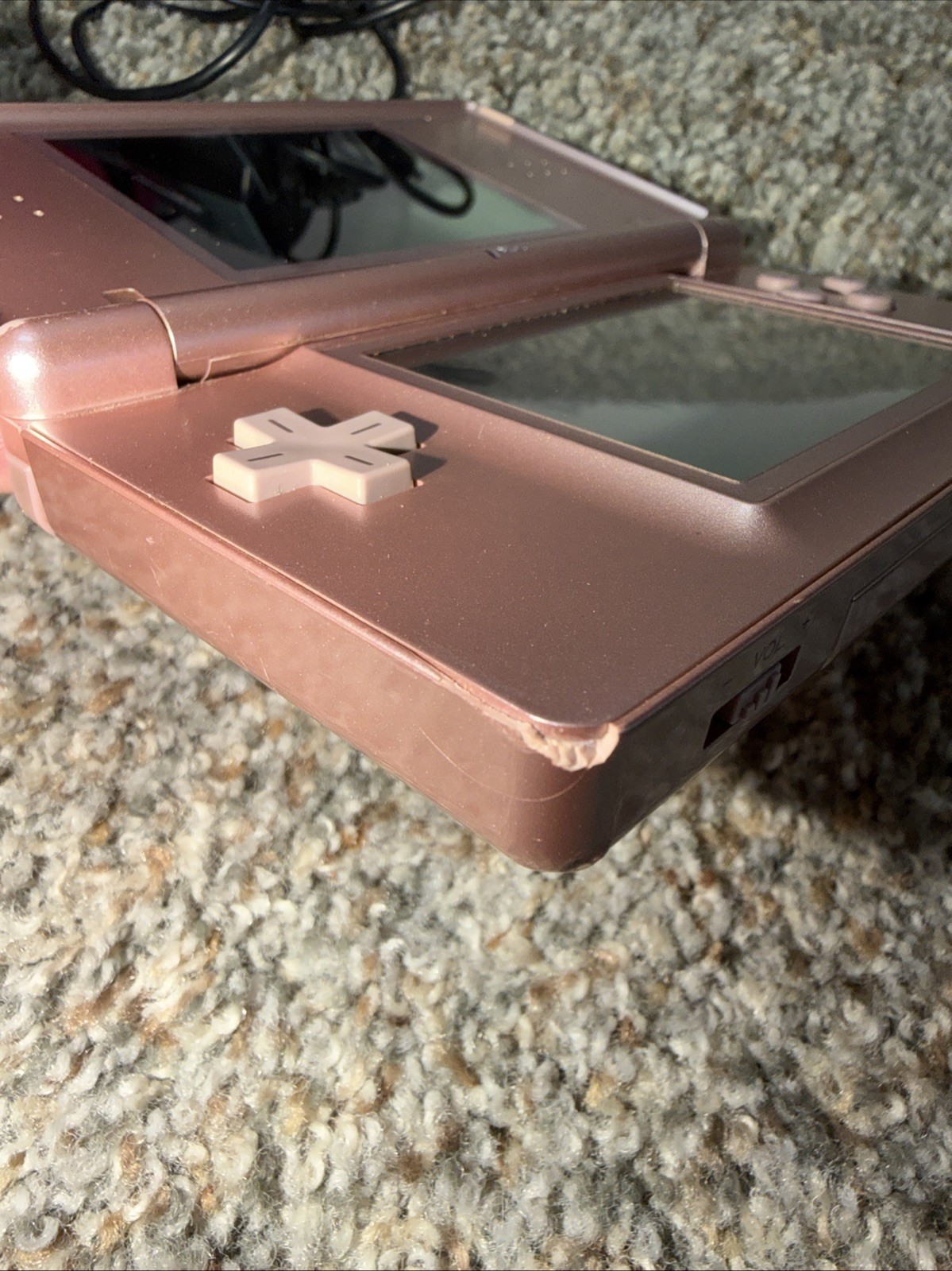 Nintendo DS Lite Console USG-001 with charger Case – Pink With 9 Games