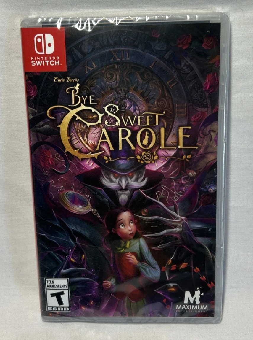 Bye Sweet Carole Nintendo Switch 2025 Physical adventure horror game NEW SEALED