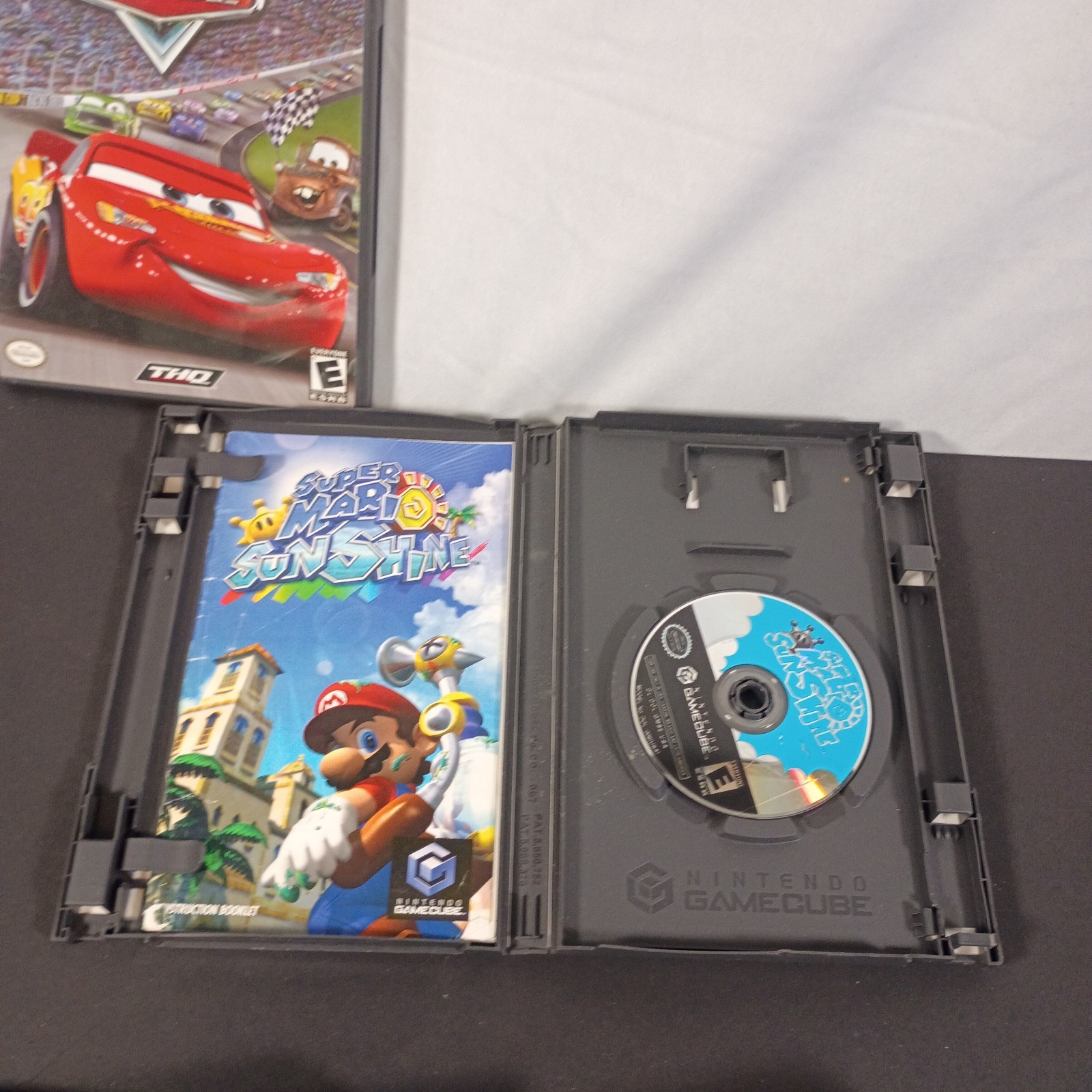Nintendo GameCube Console Repair Lot Orange Spice Controller Super Mario Sunshin