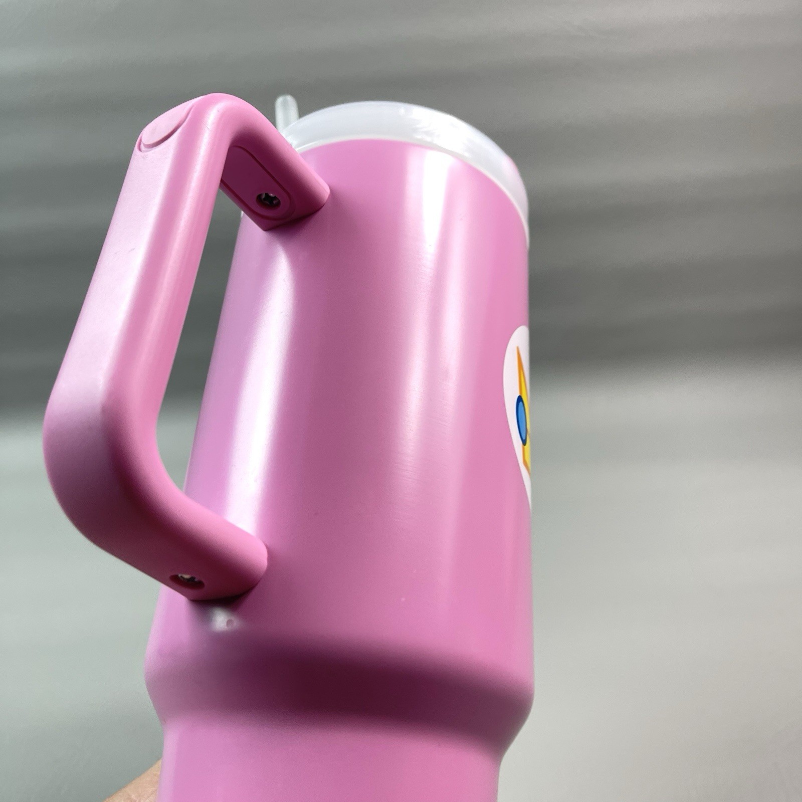 Nintendo Super Mario Princess Peach Pink 40oz Tumbler Pyramid America