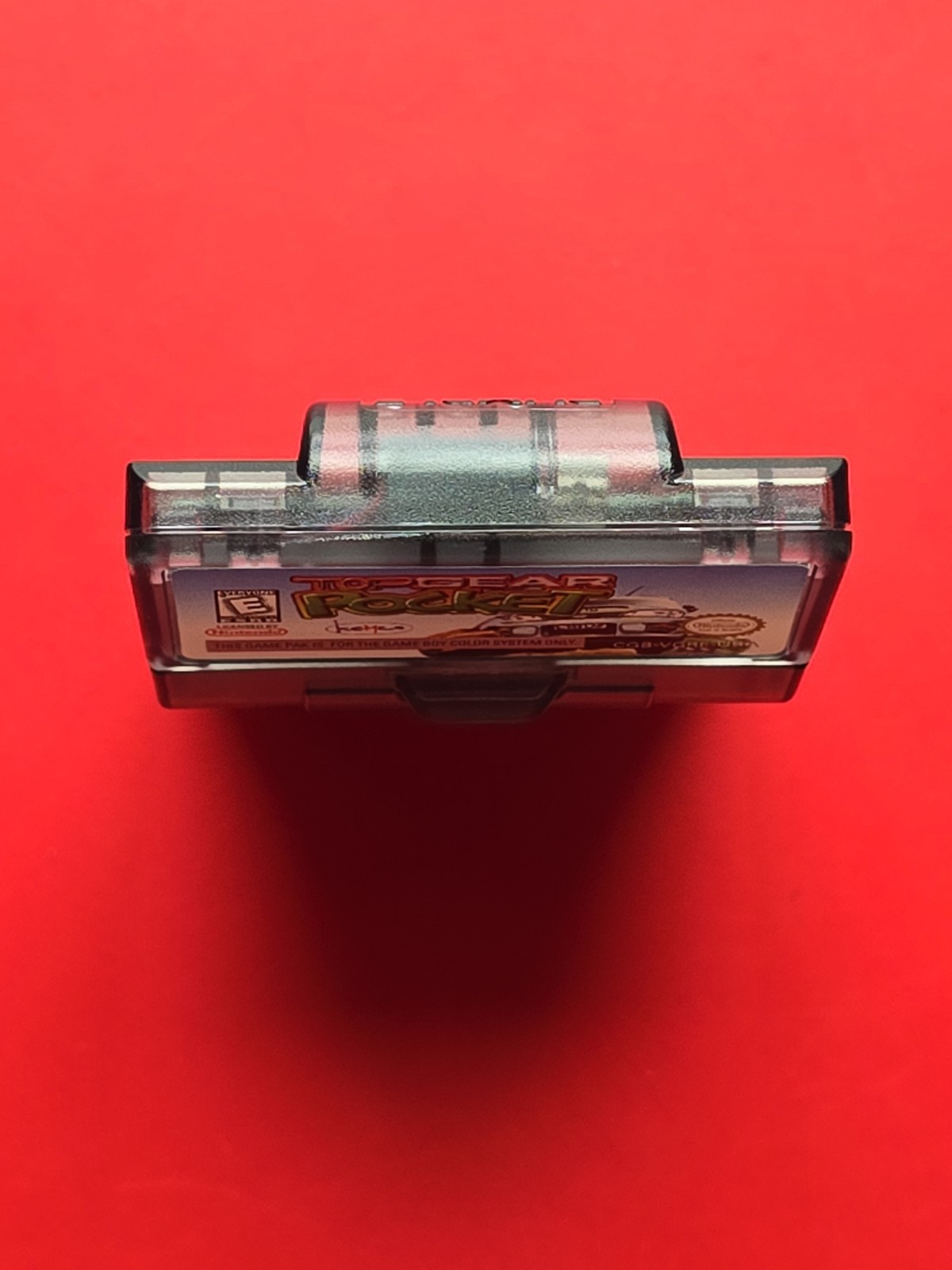 Top Gear Pocket Racing Nintendo Game Boy Color Rumble Works Battery Cover