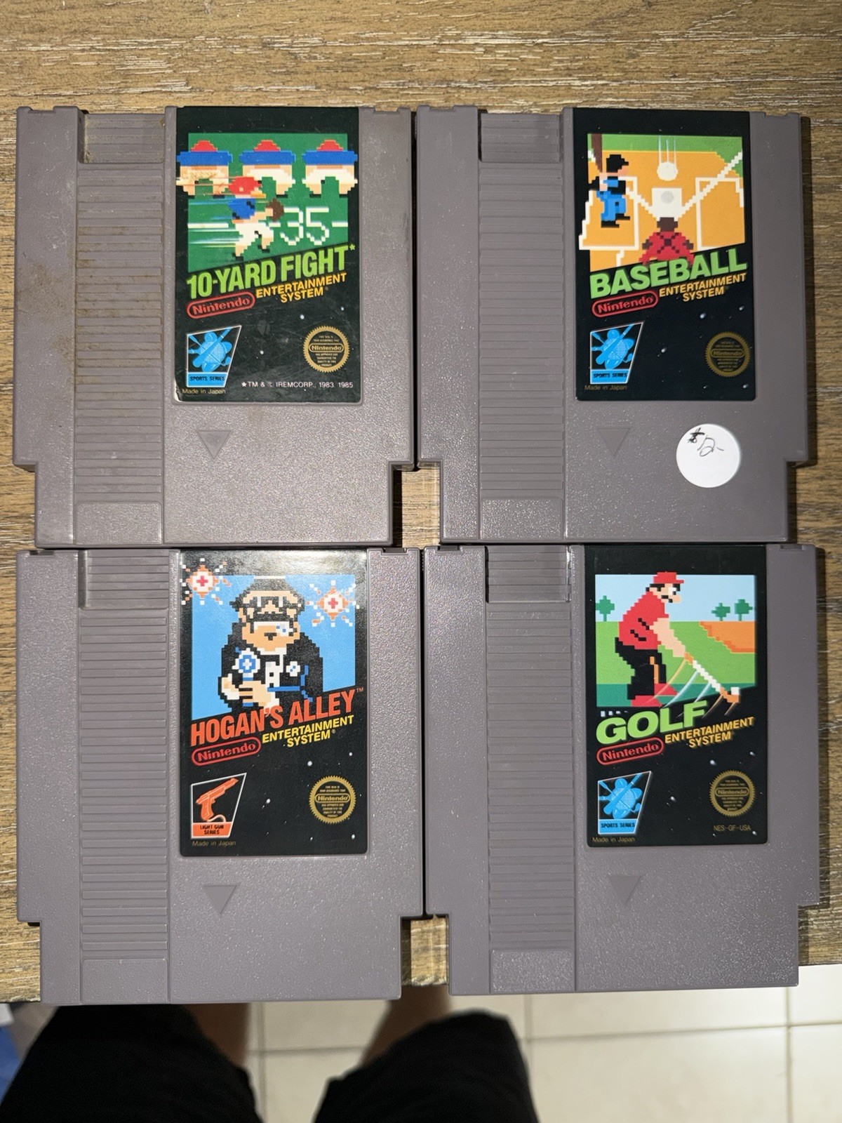16 NES “Black Box” Games Lot– Early Production – With Some Manuals