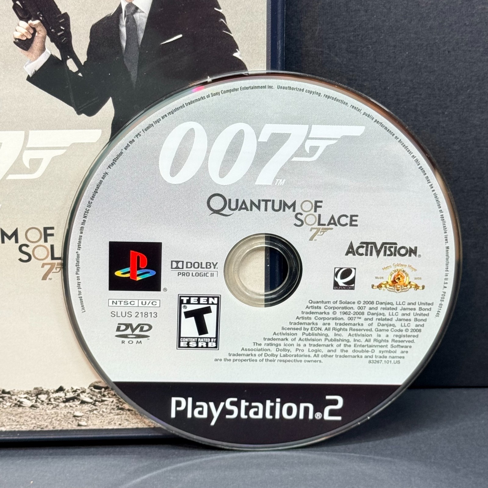 007 Bond Lot (Playstation 2 PS2) Agent Under Fire, Nightfire, Quantum of Solace