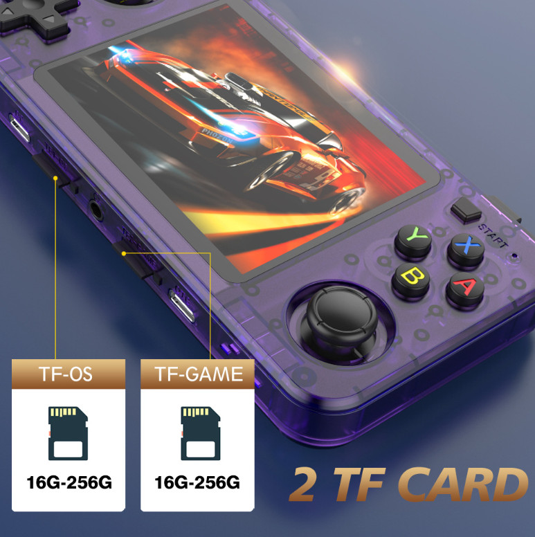 New Upgraded R36H Linux Retro Handheld Game Console 3.5″ IPS 640×480 3000mAh