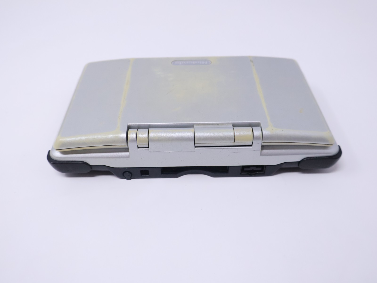 Nintendo DS Handheld Console Tested Working Titanium Silver w/ Charger & Stylus
