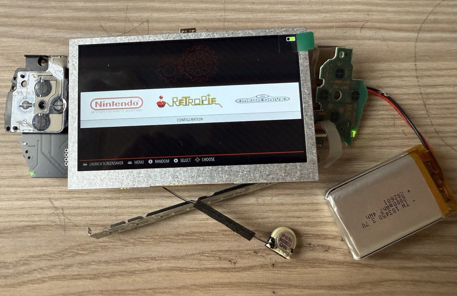 Fit for psp1000 PSPI6 pcb control board retropie raspberry pi CM4 Lite