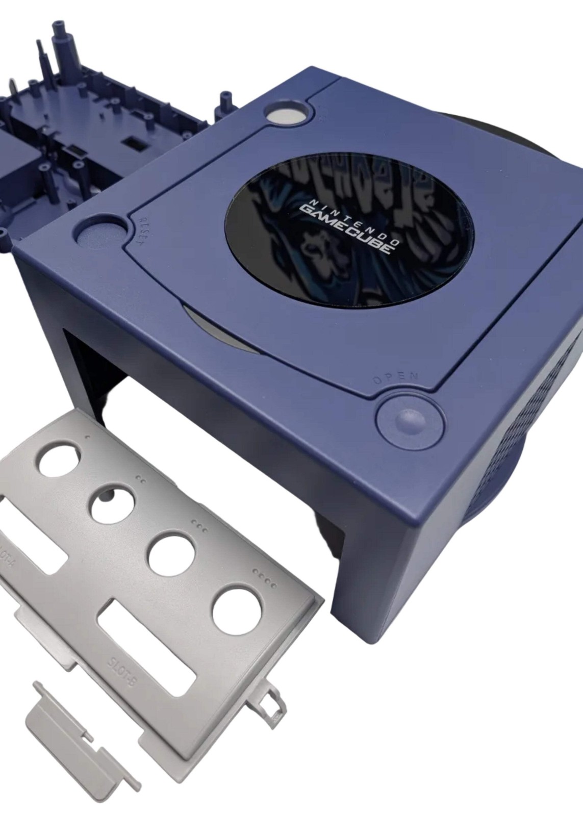 Nintendo GameCube Replacement Shell / Case – Indigo / Purple