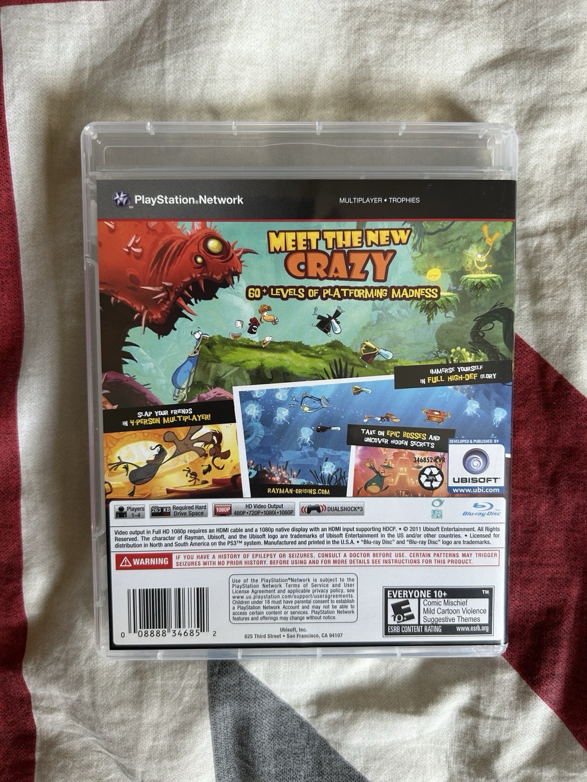 Rayman Origins (Sony PlayStation 3, 2011)