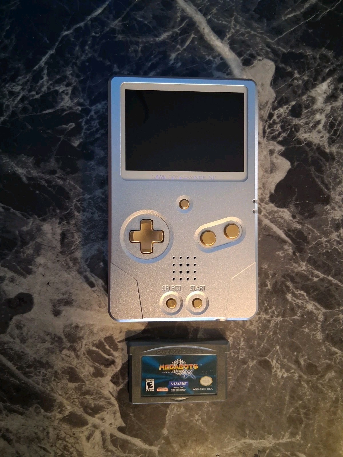Custom Game Boy Advance Console IPS Backlit W/ Game USB C