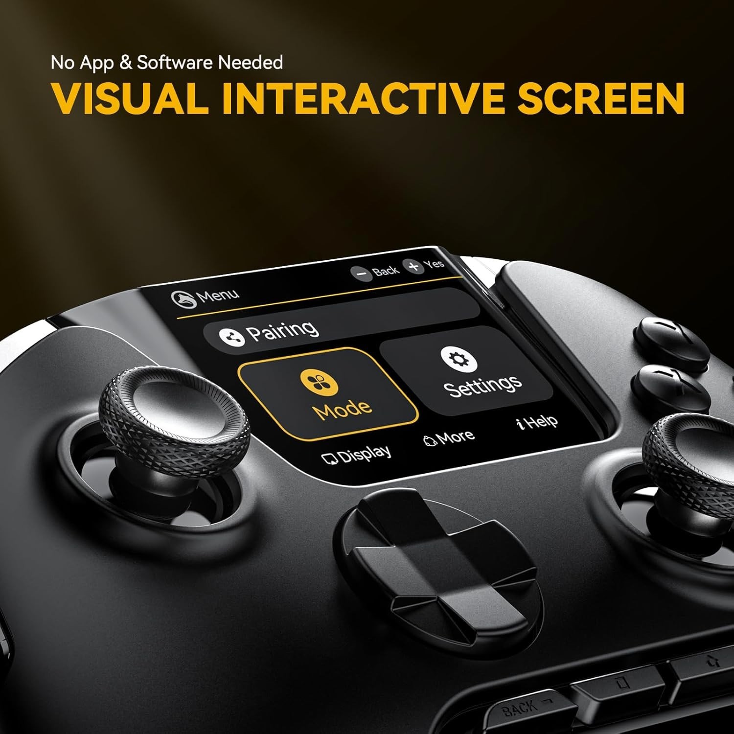 Wireless Gaming Controller Hall Effect for PC Switch Switch 2 iOS Android RGB
