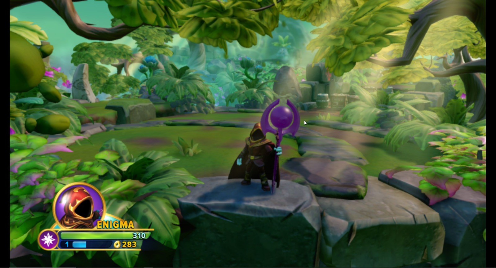 Skylanders Trap Team Enigma Magic Trap Master Figure Tested & Working