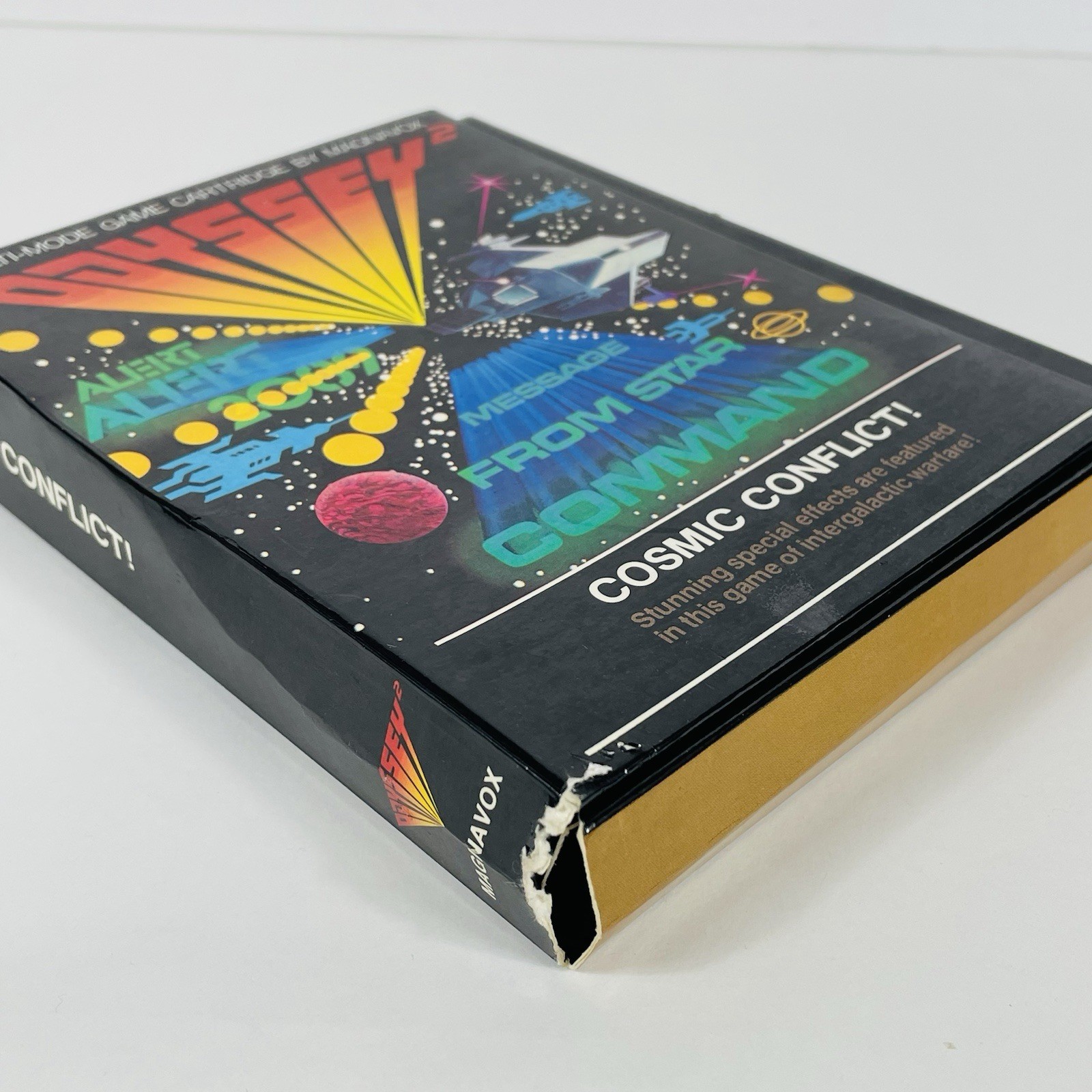 Odyssey 2 Cosmic Conflict Complete CIB Tested Works 1978 Magnavox