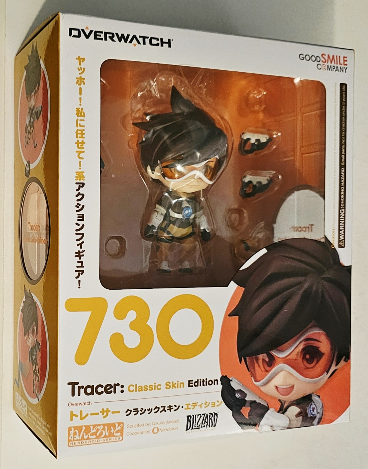 GOOD SMILE COMPANY OVERWATCH TRACER CLASSIC SKIN EDITION 730 ACTION FIGURE
