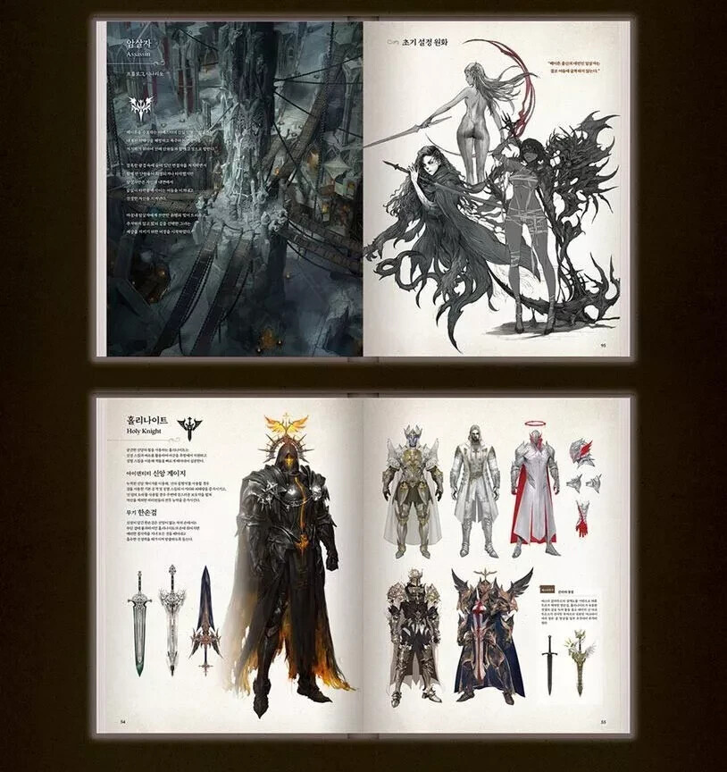 Lost Ark Official Set Up Book Art Book / Korean Version