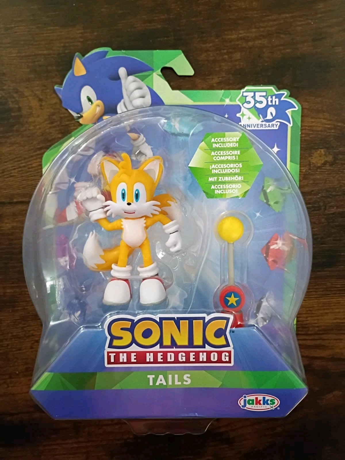 6-PK CHAOS Sonic the Hedgehog 4″ Lot Tails 35th 30th Classic Modern Jakks SEGA