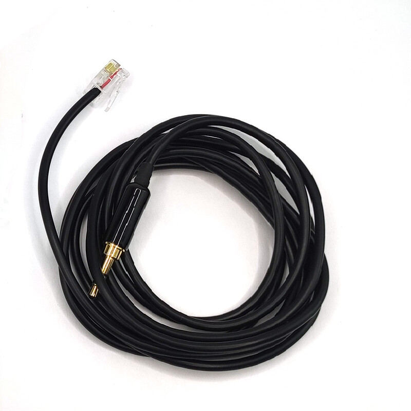 For Fanatec Handbrake 3.5mm jack to RJ12 Cable Connect Clubsport Wheel Base