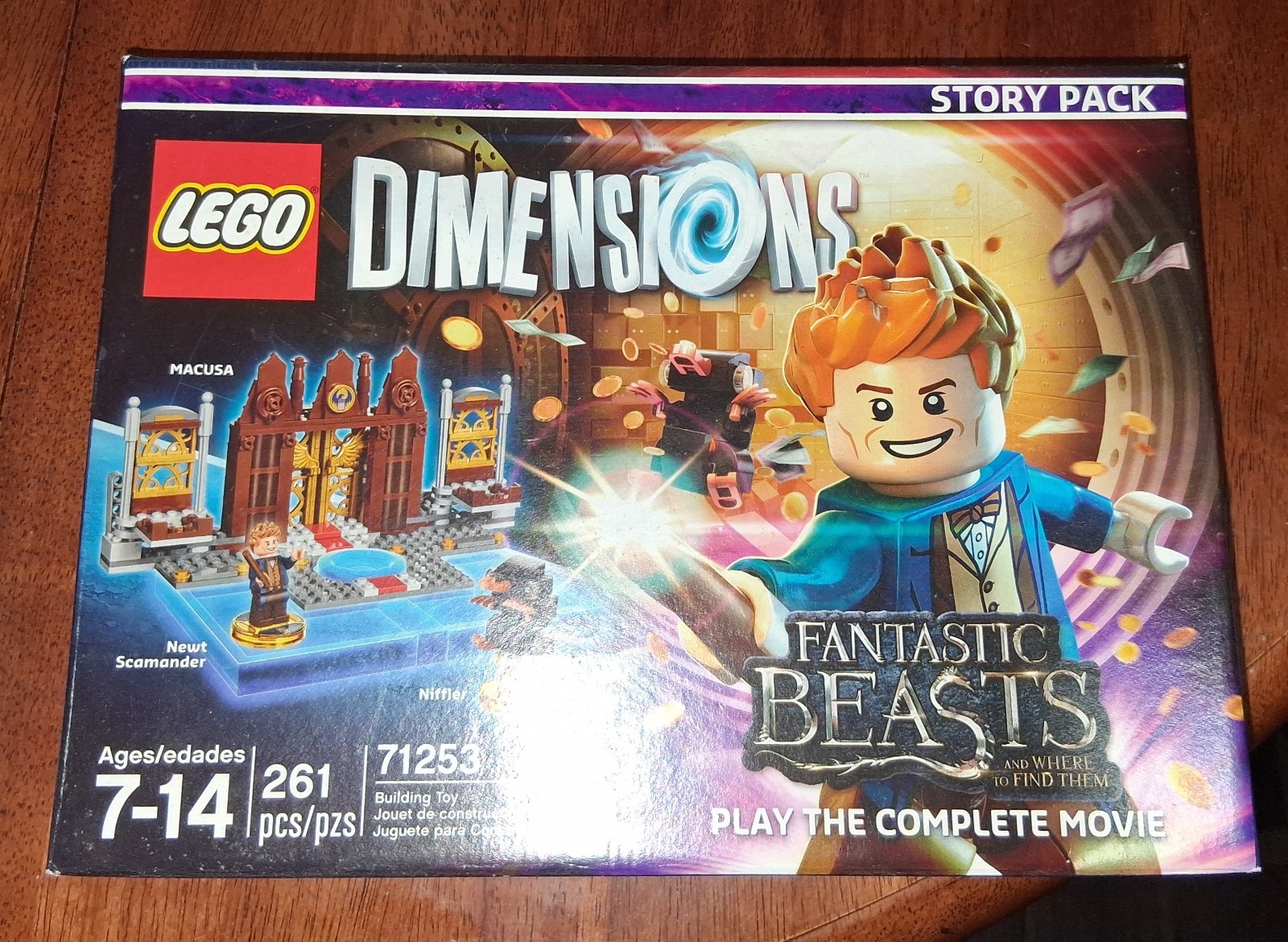 LEGO Dimensions Fantastic Beasts Story Pack 71253 Newt Scamander Niffler