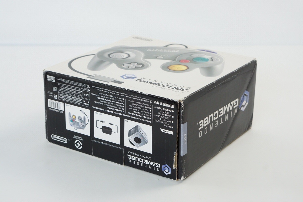 GameCube Silver Console System Boxed DOL-001 JP For Japan Game CD DNM10199731