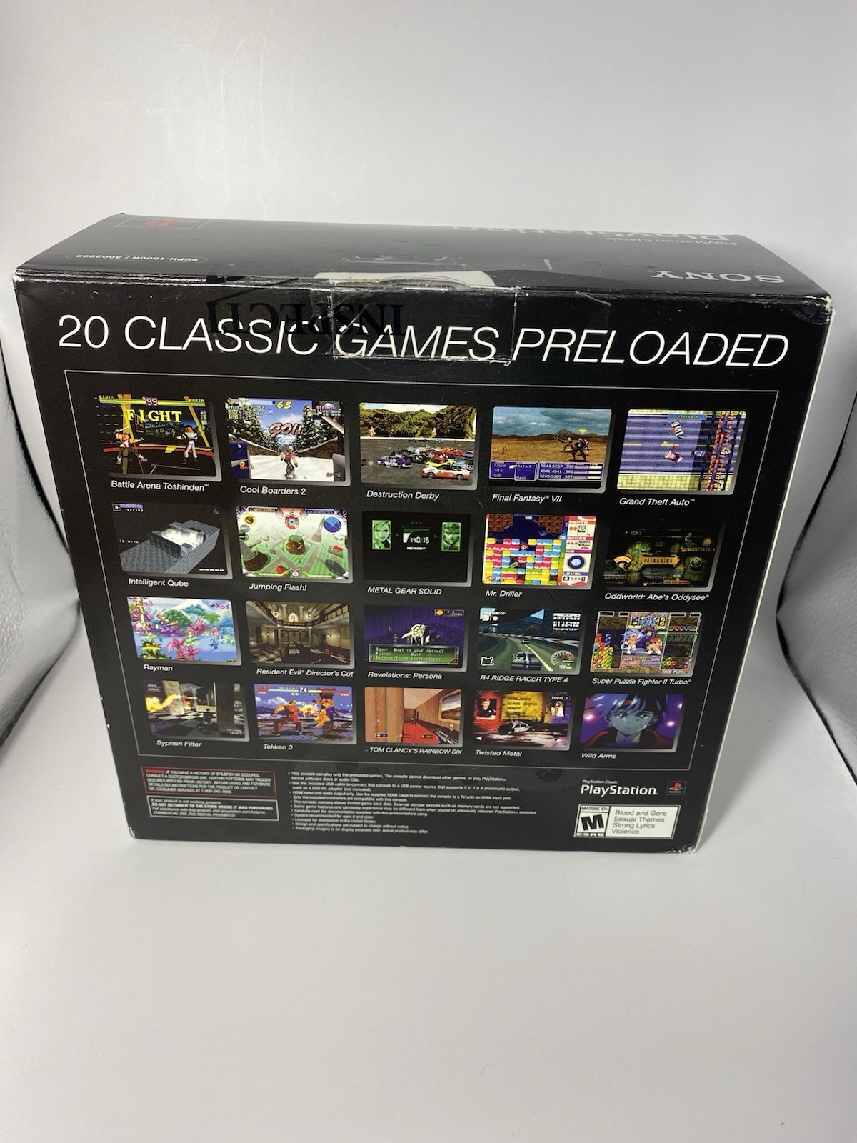 Sony PlayStation Classic Gray Console (3003868) SEALED