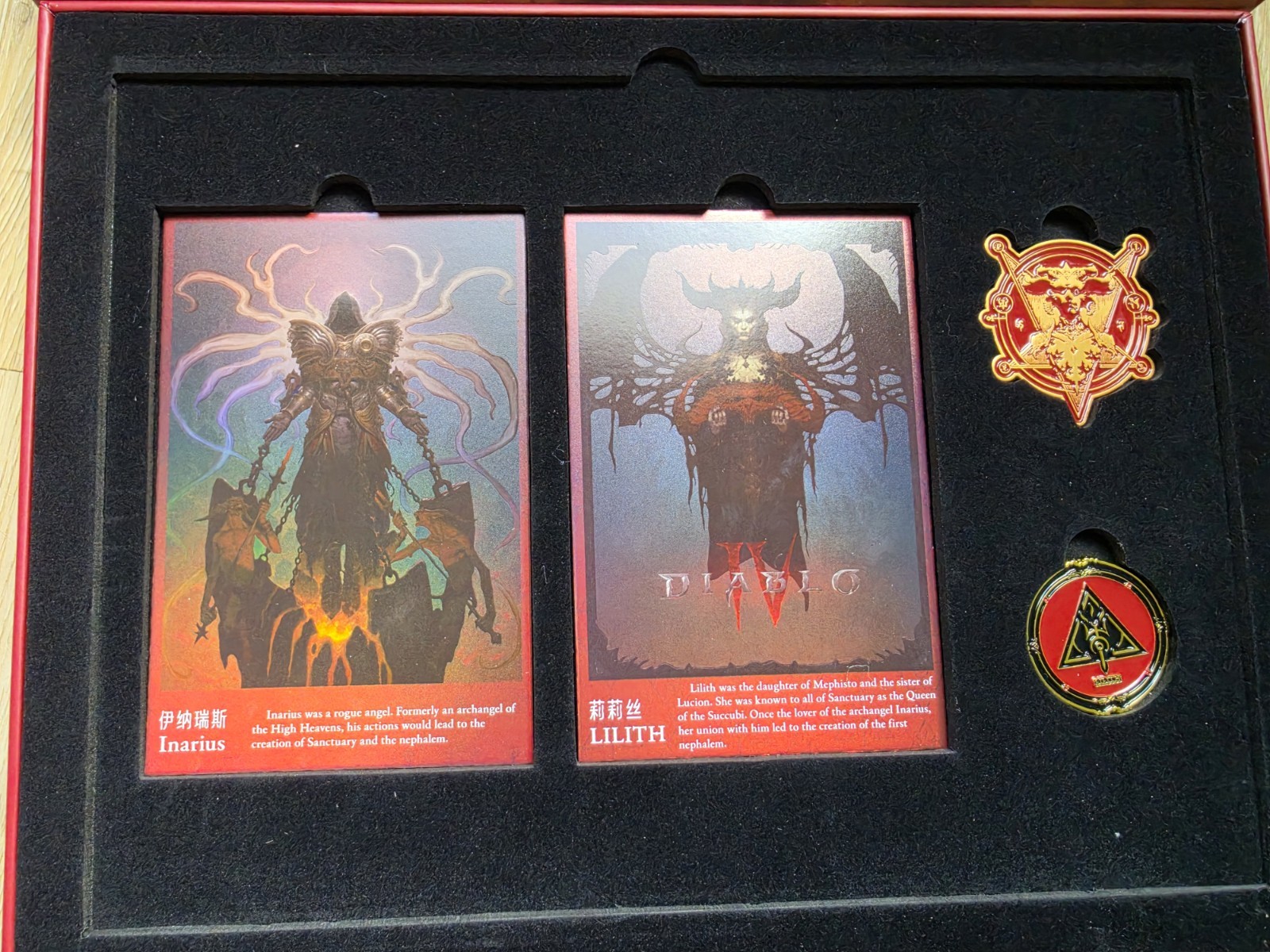 Diablo 4 IV 30th Anniversary Box Blizzard Gear Store China Magnet Coin Stamps