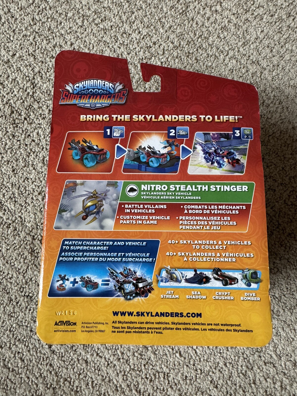 2014 Skylanders Superchargers (Nitro Stealth Stinger) – New – Target Exclusive.