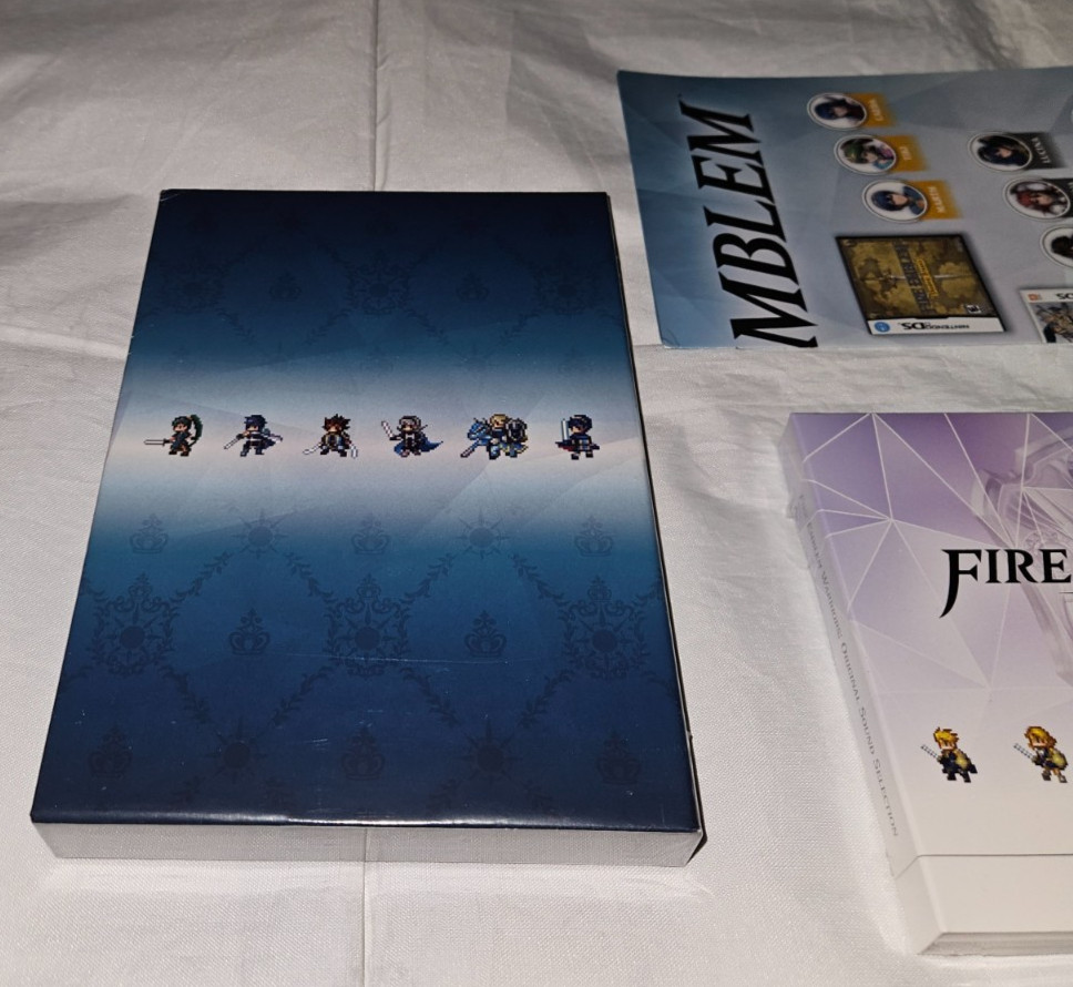 Nintendo Switch Fire Emblem Warriors Speical Edition NO GAME Card Set Poster CD