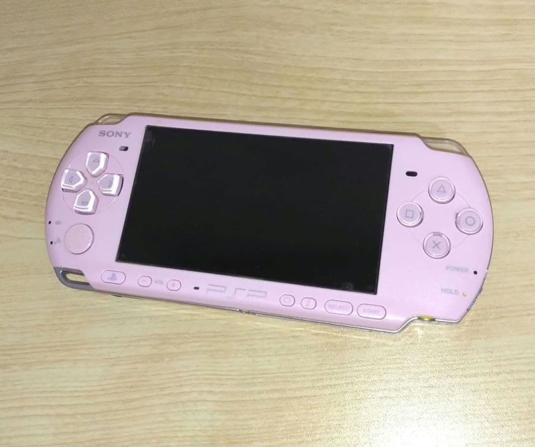Excellent Sony PSP-3000 PSP 3000 Console Pink Region Free w/charger