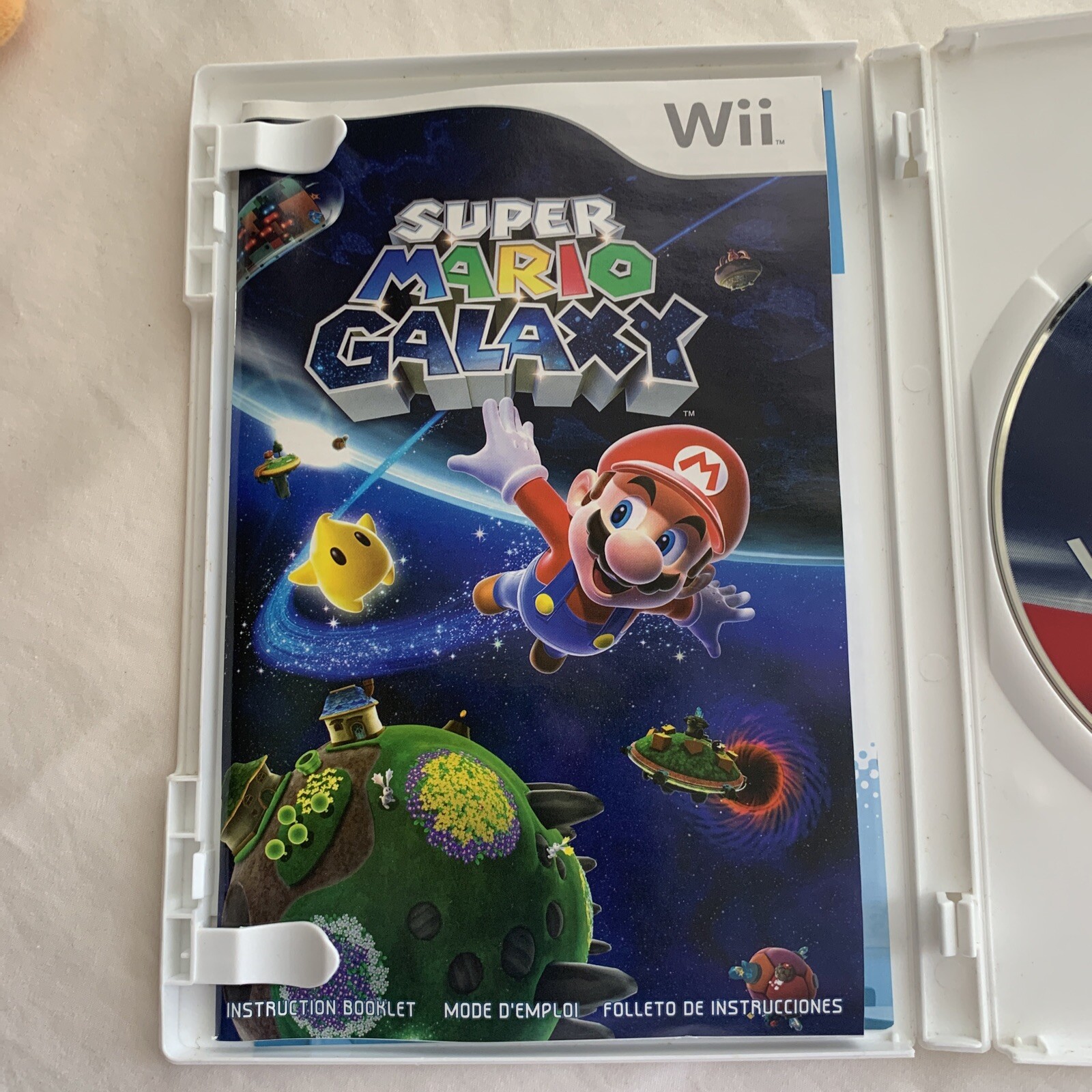 Super Mario Galaxy- ! (Nintendo Wii ) With Manual 🔥
