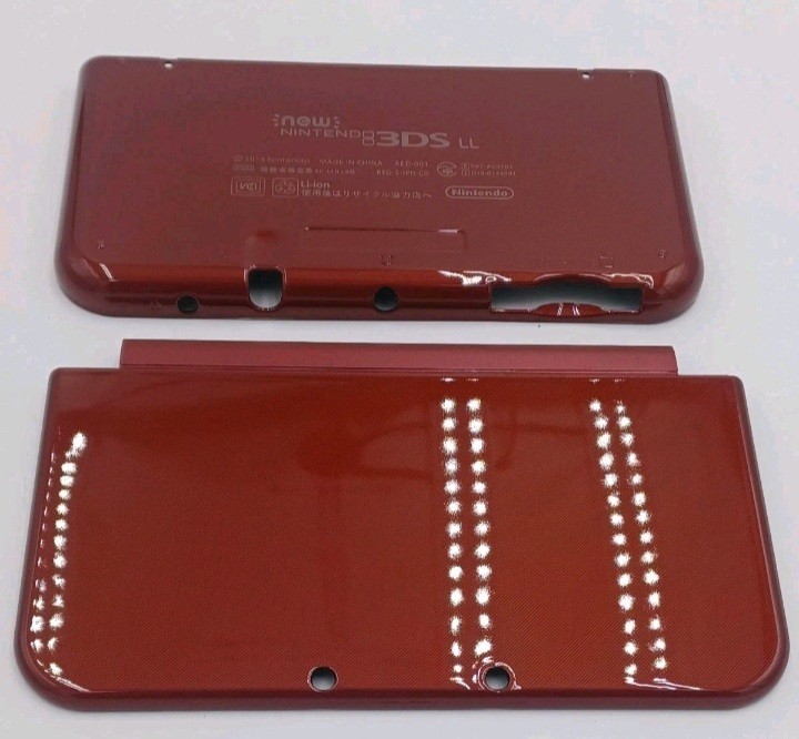 New Nintendo 3ds Xl LL Replacement Shells Make your Combination+ Rubbers +Label