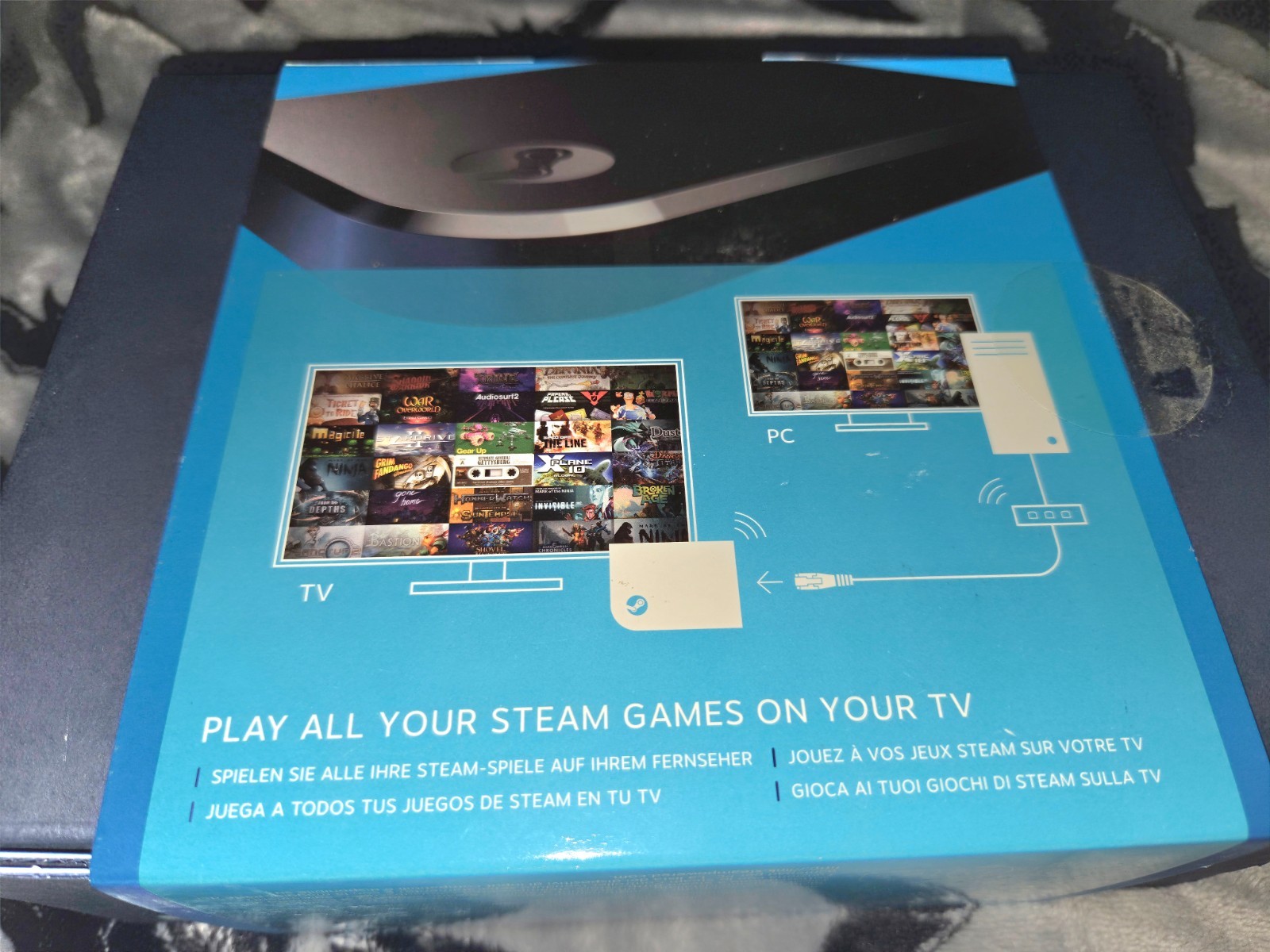 Steam Link – Model 1003, Original Steam Streaming Set, COMPLETE IN BOX