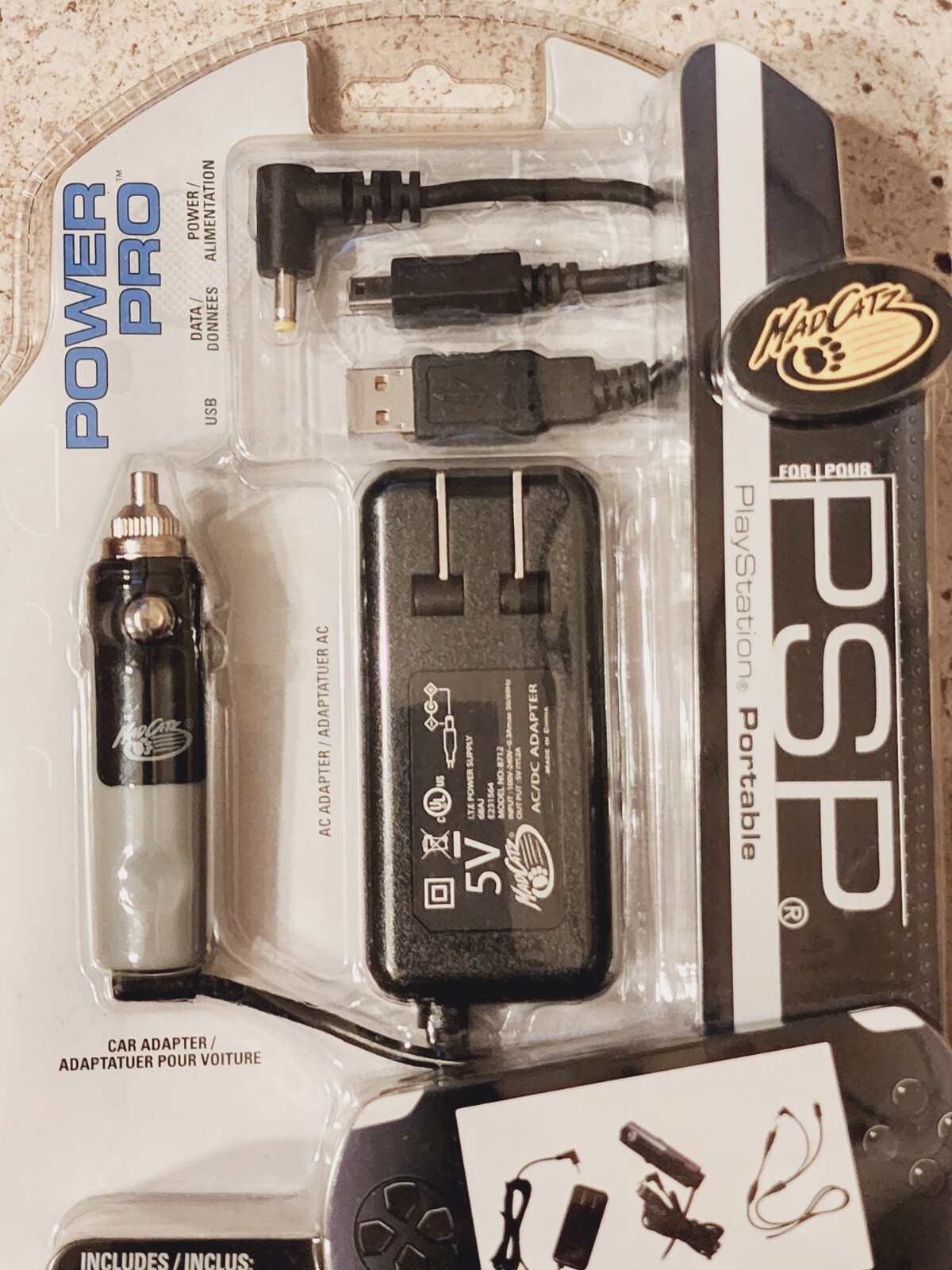 Mad Catz Power Pro for PSP Playstation Portable ** BRAN NEW FACTORY SEALED **