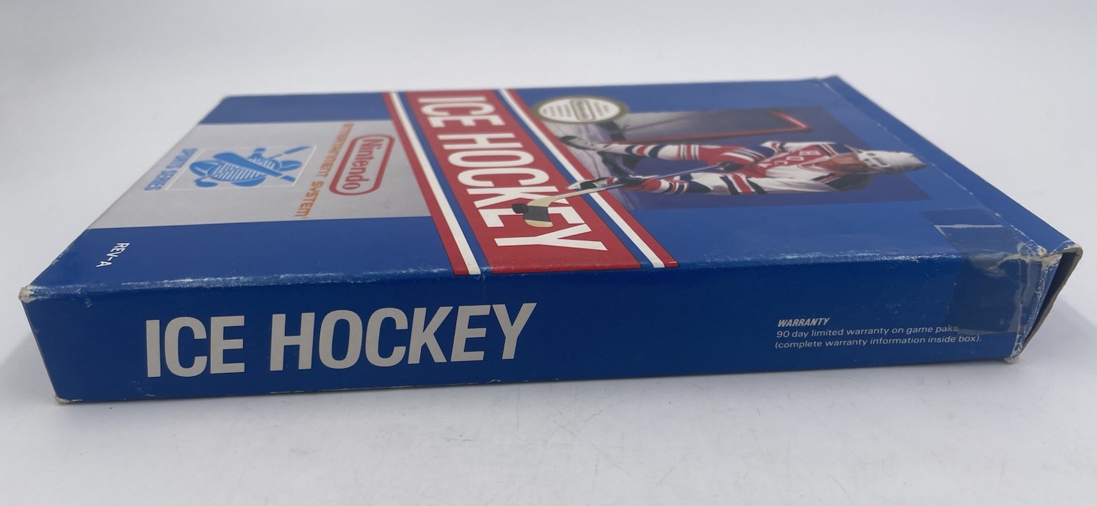 Nintendo Ice Hockey Box With Manual And Insert Poster – NO GAME